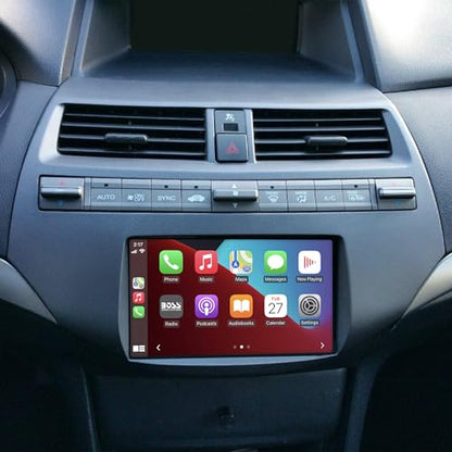 Scosche HA1707DCDGB Double DIN Radio Install Dash Kit Compatible with Select 2008-2015 Honda Accord with Dual Climate Control - Aftermarket Car Stereo Installation Kit - See Fit Guide Image for Notes - style: Dual Climate Control