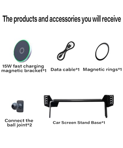 Car Phone Mount for 2024 2025 2026 Toyota Tacoma 8" Screen Accessories - size: fit for 2024-2026 Toyota Tacoma(8 Inch Screen)