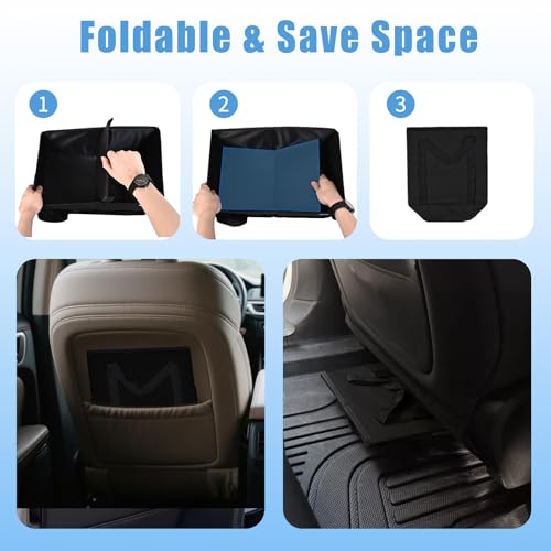 Smof Car Organizer- Car Seat Organizer for Front Seat Back Seat - color: Black