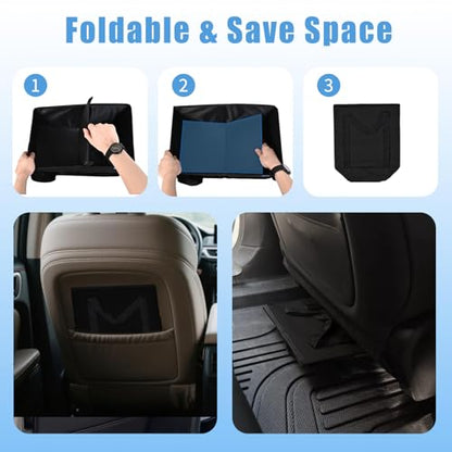 Smof Car Organizer- Car Seat Organizer for Front Seat Back Seat - color: Black