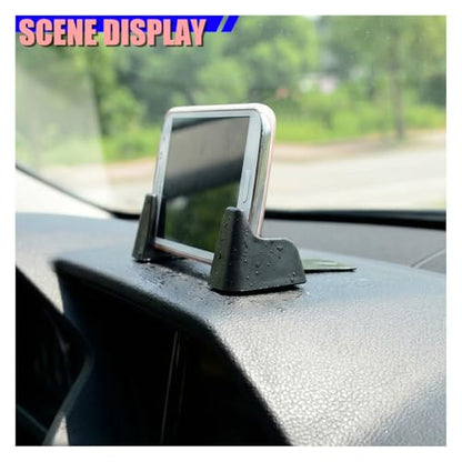 Multifunctional Car Dashboard Phone Bracket, Adjustable Automotive Mobile Phone Holder, Universal Self-Adhesive Vehicle Interior Cell Phones Mount for Sedan, SUV, Truck(2PCS) - size: 2PCS
