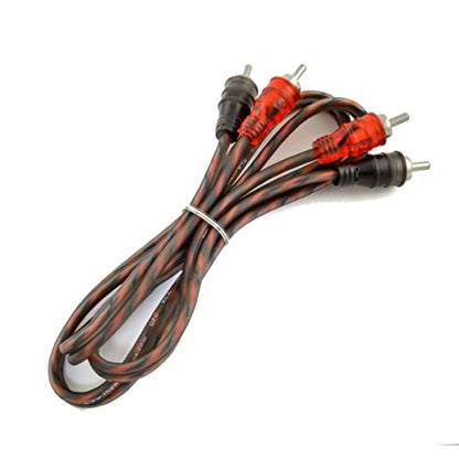 The Wires Zone 3ft 2-Channels Male-to-Male Twisted Pair OFC RCA Interconnect Cable - size: 3 ft