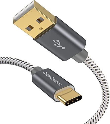 Short USB C to USB A 0.8ft ,USB A to C Date Cord for iPhone/Laptop/Carplay - color: Space Gray, size: 0.8FT