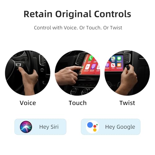 C5 Wireless CarPlay & Android Auto Adapter Car Play Mini Dongle