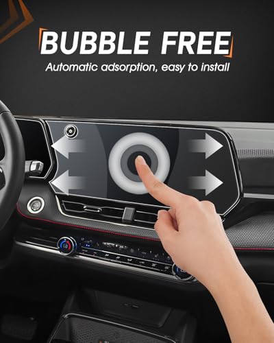 CDEFG For 2025 2026 2027 Chevrolet Equinox Screen Protector - (2PCS) Matte Anti Glare Tempered Glass - Equinox 11.3 Inch Touchscreen & 11 Inch Instrument Accessories - color: Equinox 2PCS Matte