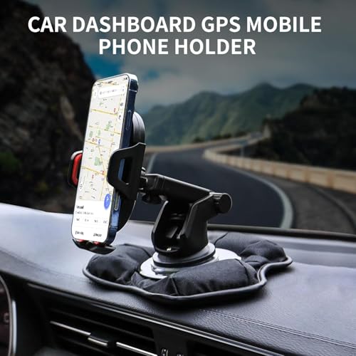 Universal Nonslip Beanbag Dashboard Friction Mount,GPS Dash Mount,Car Mobile Phone Holder Cradles, Compatible with Garmin GPS and Other Portable GPS Navigators All Smartphones