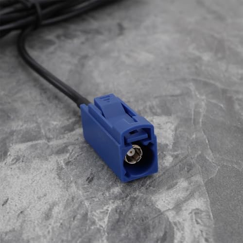 Car Fakra Female to Fakra Female Antenna Extension Cable for Car Stereo Head Unit GPS Navigation FM AM Radio, 3M