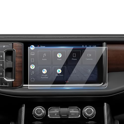 Karltys [Upgrade] 2021~2024 GMC Yukon Denali/Denali Ultimate 10.2-Inch Screen Protector [No Glare & Fingerprint] for Touchscreen Tempered Glass Display Protective Film - size: 2021-2024 GMC Yukon Denali/Denali Ultimate