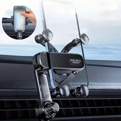 Car Air Vent Phone Holder, Rotatable Mini Portable Car Navigation Mount, Universal Car Phone Stand Without Blocking Air Outlet, 2 Styles Available - size: Short Hook