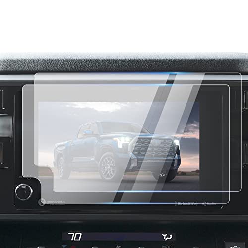 Karltys [Upgrade 2 Pack Screen Protector for 2022~2026 Toyota Tacoma / 2025-2026 Toyota 4Runner 8-Inch [No Glare & Fingerprint] Tempered Glass Toyota acoma Accessories - size: 8 Inch Toyota Tundra 2022~2025/Sequoia SR5