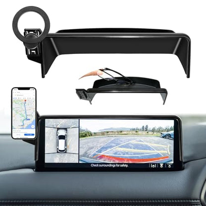 Car Phone Holder for 2021-2025 Mazda CX5 CX-5 Accessories 10.25-Inch Screen - size: For 21-25 Mazda CX5, 10.25-Inch