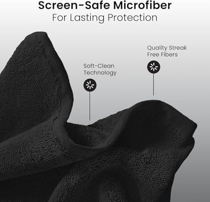 EVEO Electronic Wipes Screen Cleaner - Screen Wipes TV Screen Cleaner Wipes, Computer Screen Wipes, Laptop Screen Cleaner, ipad & Monitor Cleaner, Screen Cleaning Wipes (6 pack (180 wipes)) - size: 1 Count (Pack of 180)