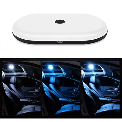 Car Roof Light Wireless LED Reading Light Rechargeable Interior Dome Lamp