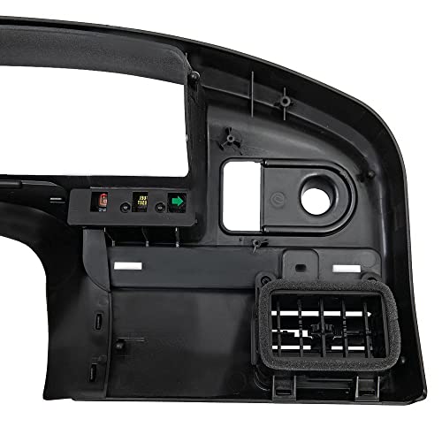 ANDPLAY Dash Panel Bezel Cover Compatible with Ford F150 F250 F350 1992 1993 1994 1995 1996 1997 With Gas Engine ONLY Black - size: 1992-1997 | Fit F150 F250