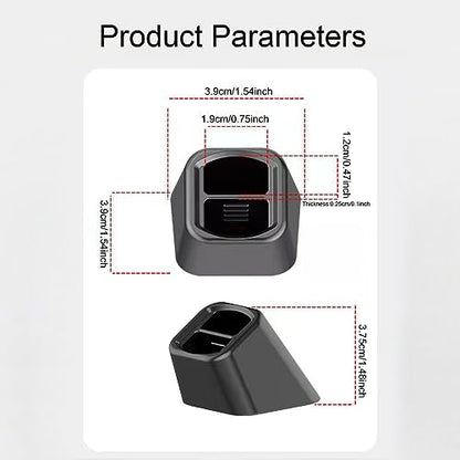 2 Pack Car Phone Holder Vent Mount Adapter Adhesive Dummy Air Vent Outlet Base Stand for Car Phone Holder Vent Clips Car Vent Phone Mount Holder Magnetic Wireless Car Charger GPS
