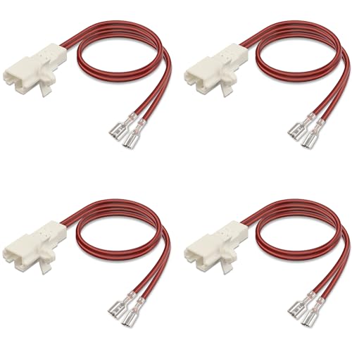 4 Pcs 72-8105 Speaker Harness,Speaker Wiring Harness for Toyota - style: 72-8105*4pcs