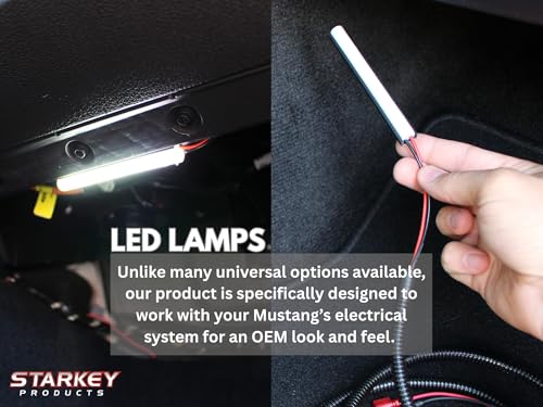 2-LED Footwell Lighting Kit -Blue - color: Blue