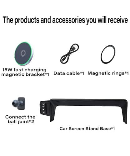 Car Phone Mount for Toyota Venza 2021 2022 2023 2024 8" Screen Accessories - size: fit for Toyota Venza 2021-2024 (8 Inch Screen)
