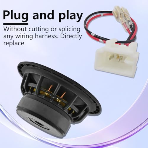 New 4pcs Car Door Speaker Wiring Harness Adapter Connector Plug Wires Fit for Subaru 2015-2020 WRX STI & for 2012-2019 Outback Legacy,by XSPANDER