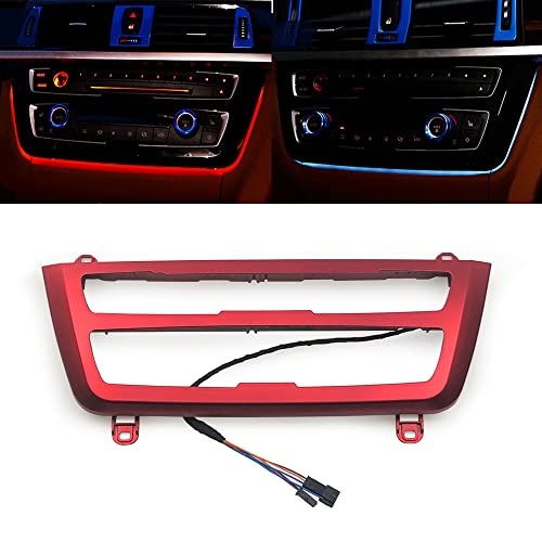 Center Two-color Ambient Light For BMW 3 4 Series 3GT M3 M4 - color: Sport Red