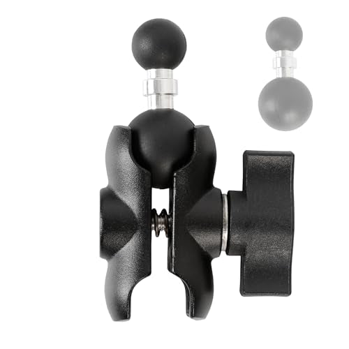 1" to 17mm Ball Adapter with 2.36" Short Double Socket Arm, Compatible with RAM B Size Mounts, Suitable for Garmin GPS Mount and 17mm Swivel Ball Mounting Phone Holders - style: 1" to 17mm Ball Adapter with 2.36" Arm