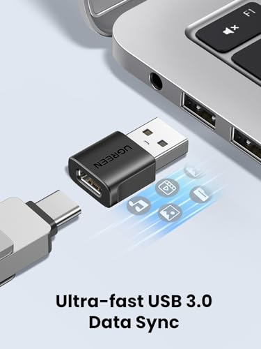UGREEN USB to USB C Adapter 3Pack, 10Gbps Female to Male Converter