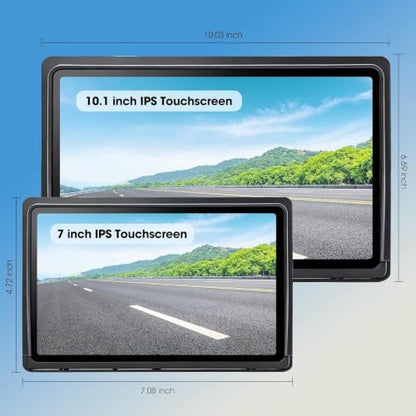 1080P 7" Wireless Backup Camera System for Furrion Pre-Wired RV Truck, DVR Split Screen Monitor & Magnetic IR Night Vision Rear View Camera, IP69 Waterproof for Trailer, Camper, A11 - size: 7" 1-CAM