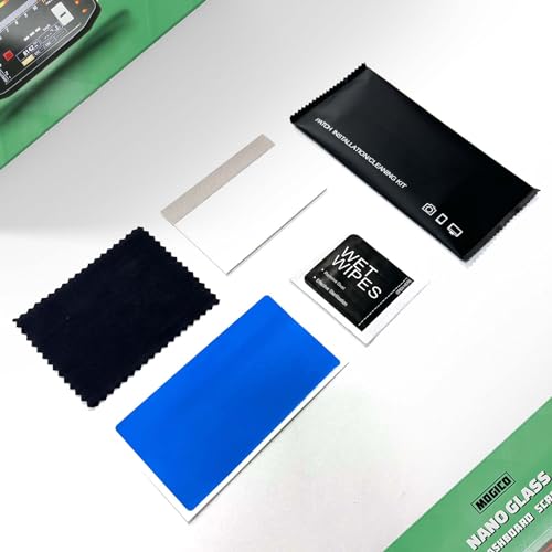 Nano Glass Dashboard Screen Protector for Honda CB500 CB1000 Hornet, CB650R, CBR650R, NX500, 2024+, ADV350, CMX1100 Rebel 1100, Forza 125/350/750, NC750X, XL750, X-ADV 2025+ (2x Ultra Clear)