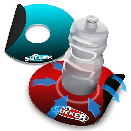 Lil Sucker Fade Suction Rings | Suction Cup Holder Anti-Spill Can Drink Support for Boats, Trucks, ATVs | Secure Your Drinks and Prevent Spills with Our Non Slip Coaster Red Fade Pack of 2 - color: Red Fade
