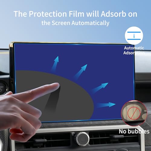 New for 2026 Toyota Tacoma Limited 14-Inch Screen Protector Tempered Glass - color: for 24-26 Toyota Tacoma 14 Blue