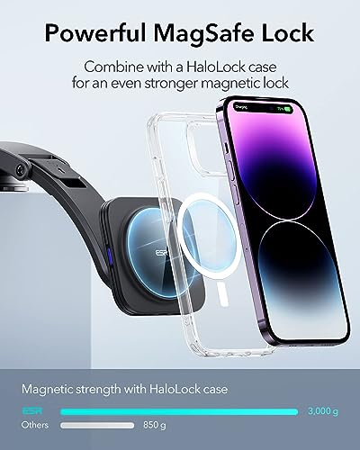ESR for MagSafe Car Mount Charger, for iPhone 17-12 Series, Galaxy S26/S25