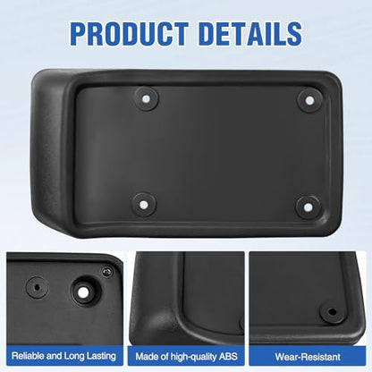Nilight Rear License Plate Bracket for TJ 1997-2006 Replace #55174994 - color: Jeep Wrangler TJ 1997-2006
