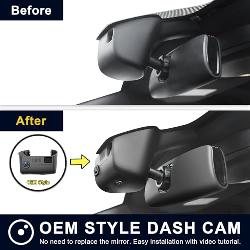 Mangoal 4K Dash Cam Custom for Jeep Grand Cherokee 2016-2021 - style: Model A Front 4K Only