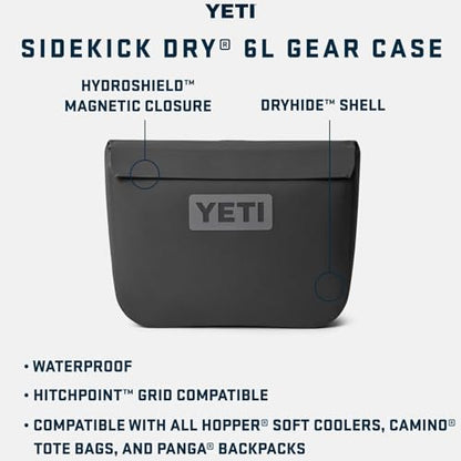 YETI Sidekick Dry 6L Gear Case, Seafoam - color: Seafoam, size: Sidekick 6L