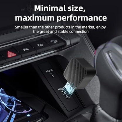 Mini Wireless CarPlay Adapter Android Auto for iPhone/Android Phone USB