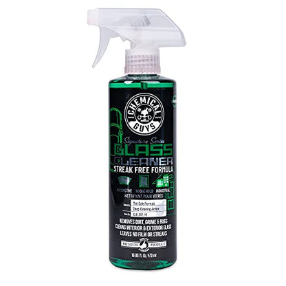 Chemical Guys, Signature Series Glass & Window Cleaner, Tint Safe, 16 oz - size: 16 Fl Oz (Pack of 1)