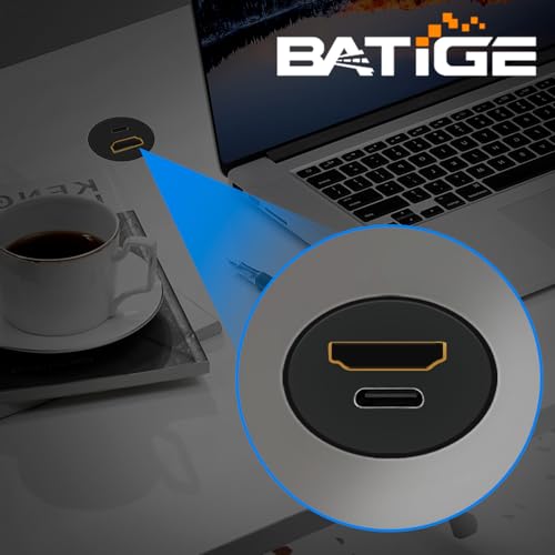 USB 3.0 수 - 타입 C 3.0 암 및 HDMI 수-암 자동차 플러시 마운트 케이블 USB C 3.0 패널 마운트 케이블 자동차 트럭 보트 오토바이 대시보드용 0.9m(3피트) - size: 3피트, style: U3 to C3 및 HDMI to HDMI