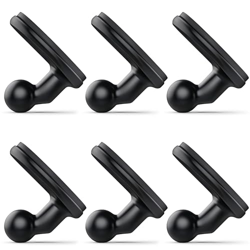 6PCS Low Profile Adhesive Mounts for Garmin Dash Cam Use – Mini 2, Mini 3, 45 to 67W, Tandem, X110/X210/X310, Speak/Speak Plus Compatible Sticky Mounts