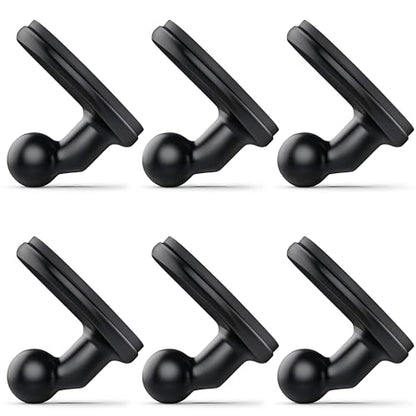 6PCS Low Profile Adhesive Mounts for Garmin Dash Cam Use – Mini 2, Mini 3, 45 to 67W, Tandem, X110/X210/X310, Speak/Speak Plus Compatible Sticky Mounts