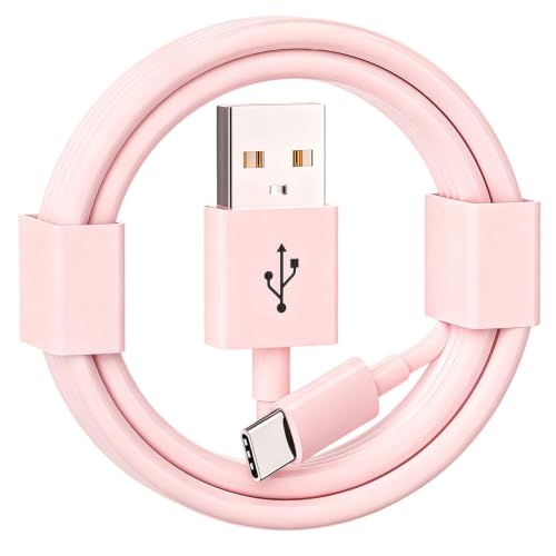 1.5FT Pink Cute iPhone 17/16/15 Car Carplay Cable, for iPad 10th/11 Gen - color: Pink, size: 1.5FT, style: USB A to USB C (for 17/16/15)