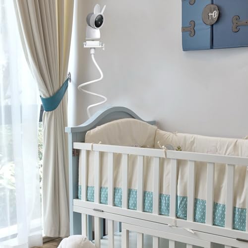 Baby Cameras Mount Flexible Baby Monitor Holder Stand Shelf Only Compatible with ARENTI 2K Alnanny A4 Baby Monitor,Any Baby Cameras with 1/4" Screw Stan(33.7 inch/Camera Not Included) - size: 33.3" for ARENTI