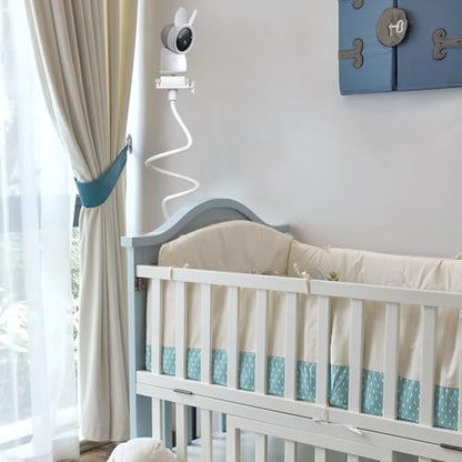 Baby Cameras Mount Flexible Baby Monitor Holder Stand Shelf Only Compatible with ARENTI 2K Alnanny A4 Baby Monitor,Any Baby Cameras with 1/4" Screw Stan(33.7 inch/Camera Not Included) - size: 33.3" for ARENTI