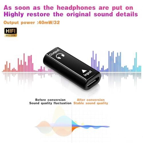 Poyiccot USB Type C to 3.5mm Headphone Adapter 2Pack, USB C Female to Aux Female Adapter, Type C to Aux Converter HiFi Stereo DAC Headphone 3.5mm Jack for iPhone 15,Galaxy, Mackbook, Black - style: 2 Pack Female to Female Black