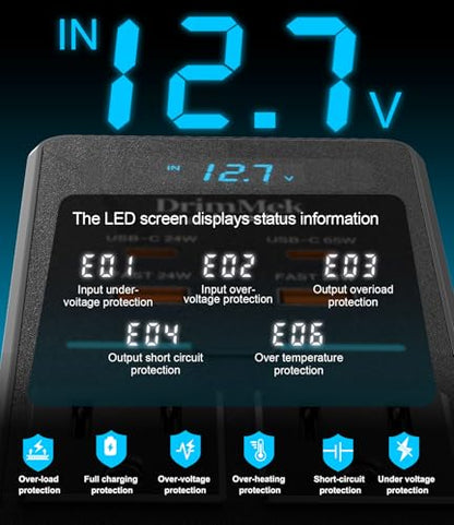 300W 자동차 전원 인버터 12V - 110V 자동차 콘센트 어댑터