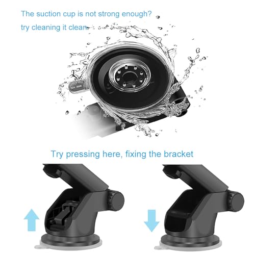 25W Magnetic Fast Wireless Car Charger Phone Holder Compatible with Magsafe, iPhone 17 16 15 14 13 12, Air Vent Dashboard Windscreen Mount
