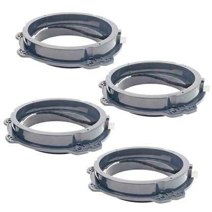 HIGHLIKEINST&Acc 4PCS 6"/6.5"/6.75" Car Speaker Adapter Bracket Speaker Wiring Harness Kit with 2006-2026 Hyundai Sonata/Santa Fe/Azera/Elantra/KIA 2011-2026 Speaker Adapter Brackets