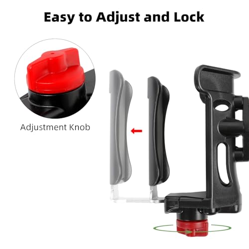 1" Ball Cup Holder with 5.91" Double Socket Arm, Water Bottle Holder 2.36-3.54" Universal Size Drink Holder Cage Fits RAM Mounts & Motorcycle/Bike 1" Ball Handlebar Mount - size: Cup Holder with 5.91" Arm