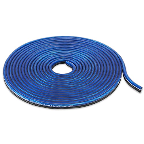 NVX XAPK0 1/0 Gauge OFC Amplifier Wiring Kit | 100% Oxygen-Free Copper Power & Speaker Wire | Supports Up to 4000W | Tinned OFC, ANL/Mini-ANL Fuse Holder, Pre-Terminated Terminals - size: 1/0 Gauge | Power Kit