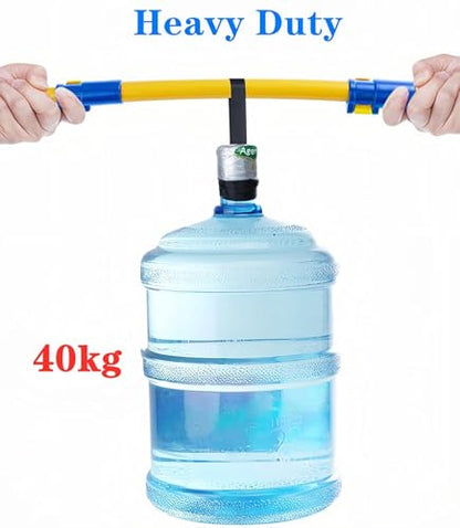 57'' Car Wash Brush with Long Handle Chenille Microfiber Car Wash Kit Mitt Retractable Bent Pole Car Wash Mop for Cars RV Truck Boat (Blue-2) - color: Blue-2