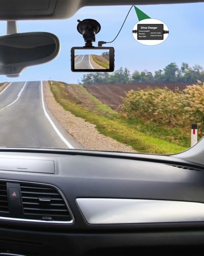 Dash Cam Hardwire Kit with USB C Interface, 12V-28V to 5V, 9.8FT Cable